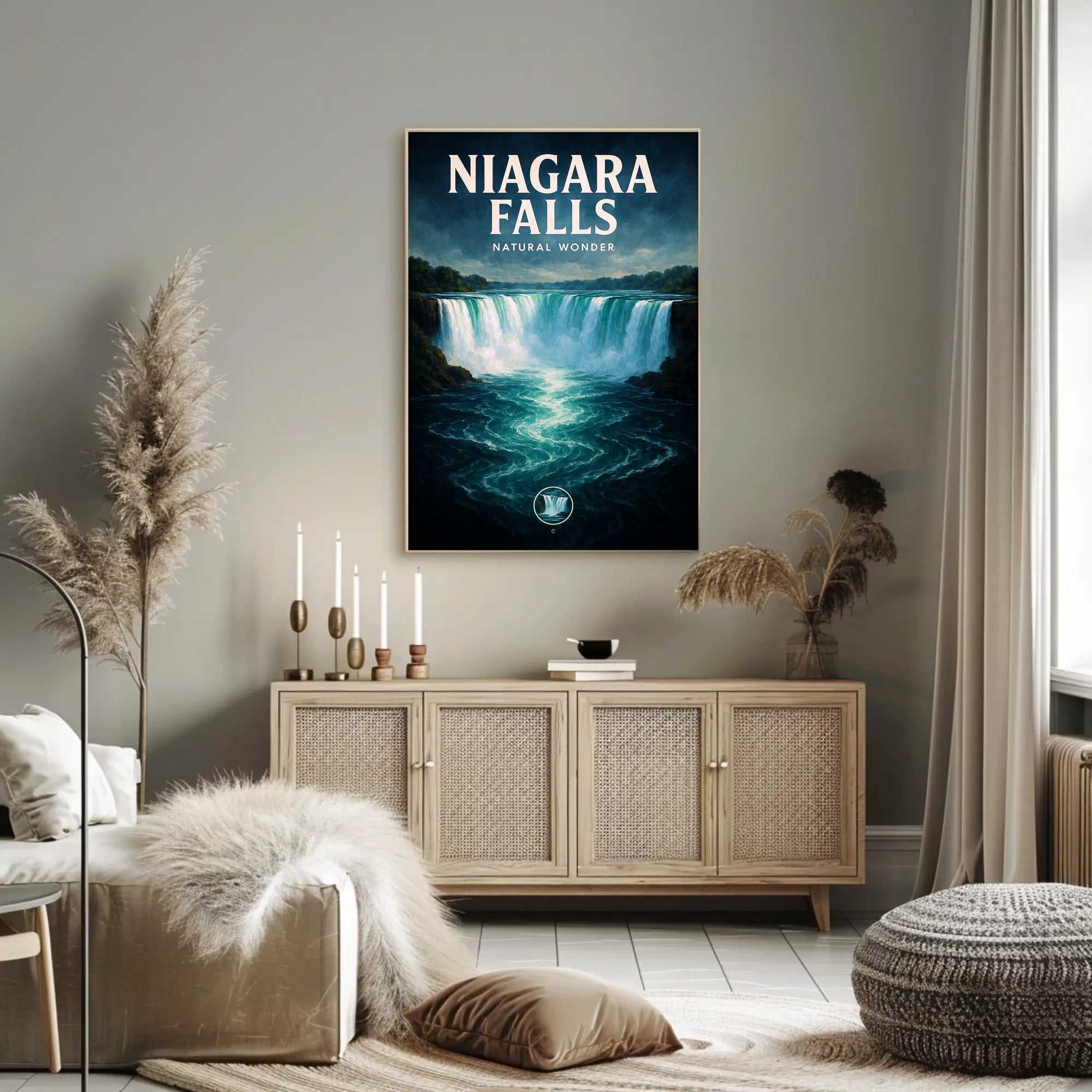 Niagara Falls Natural Wonder Poster PosterGoat