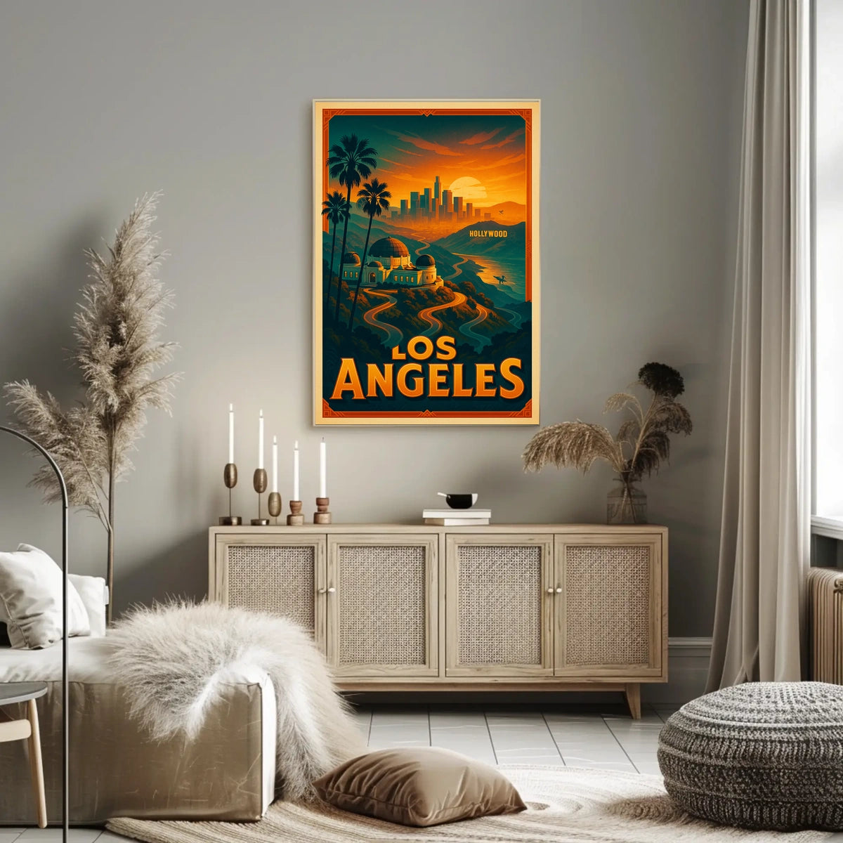 Los Angeles Dreamscape Poster