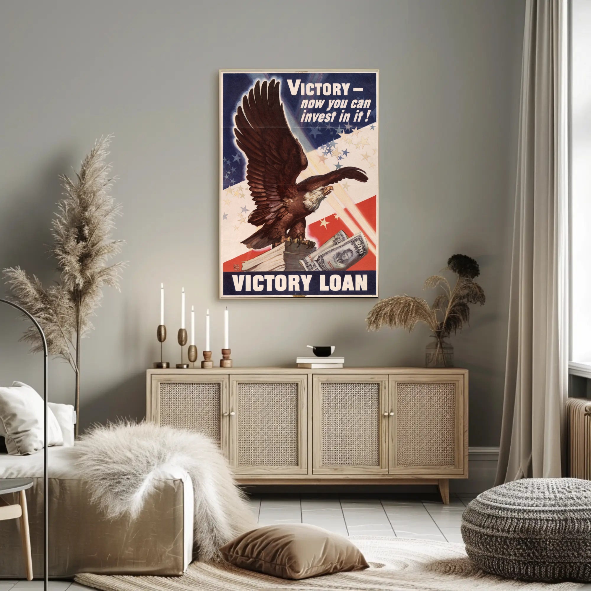 Victory Loan Investment Poster PosterGoat