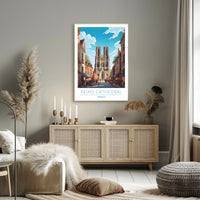 Reims Cathedral Poster