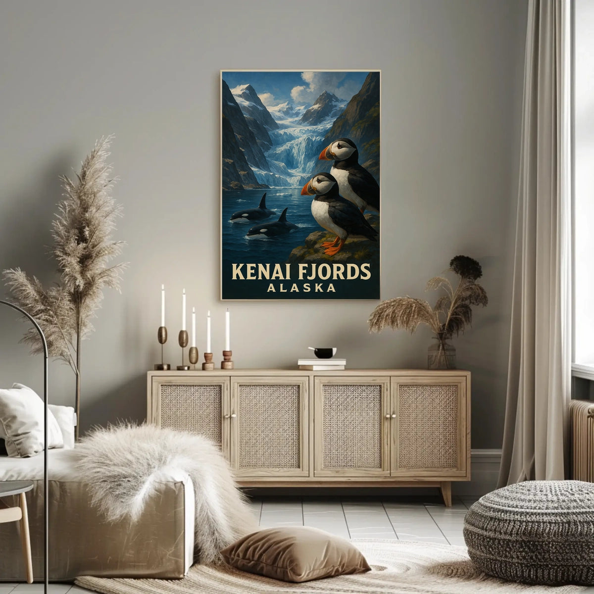 Kenai Fjords, Alaska Poster