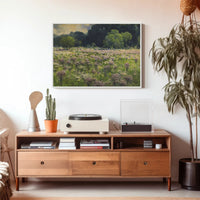 Tranquil Meadow Landscape Poster
