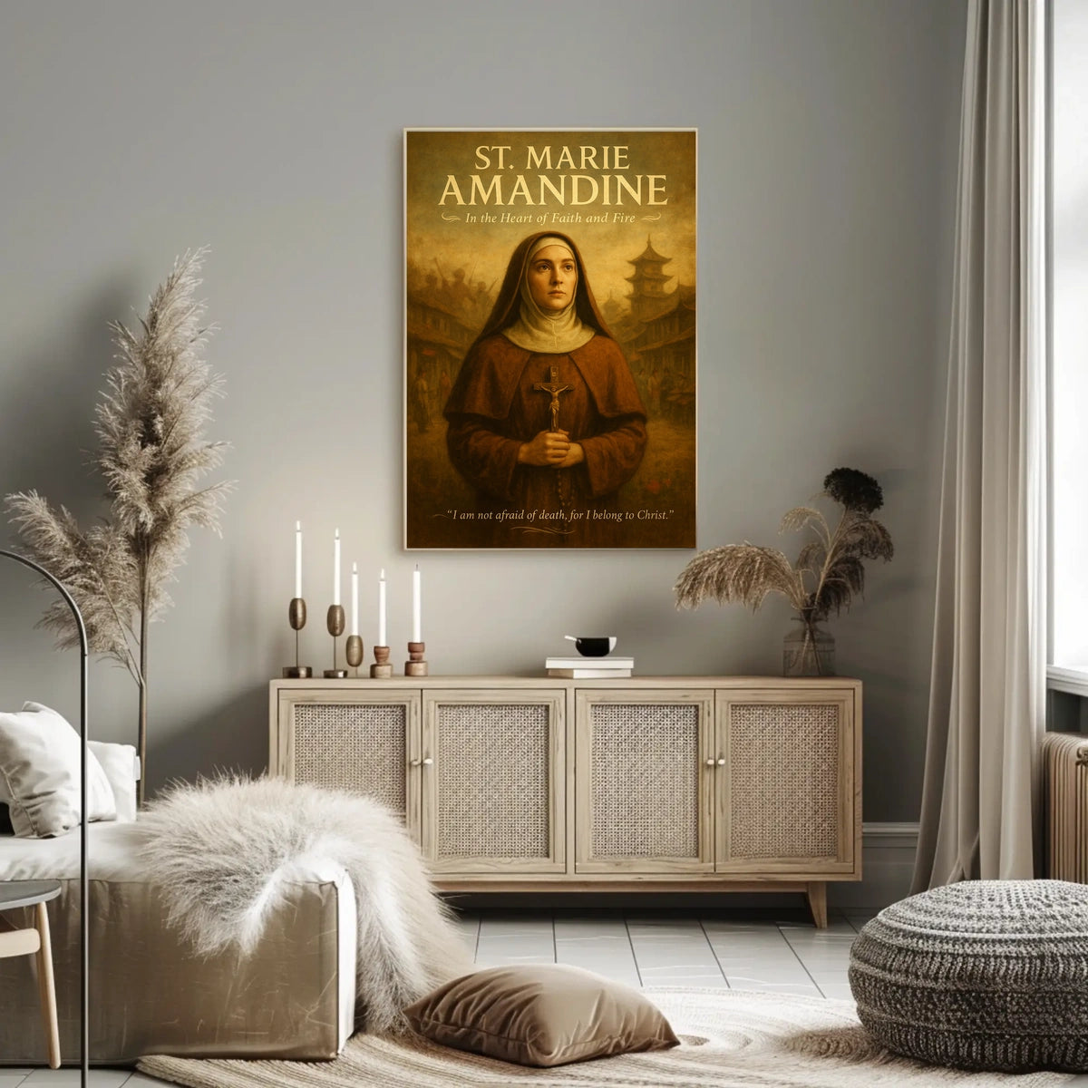 St. Marie Amandine In the Heart of Faith and Fire Poster