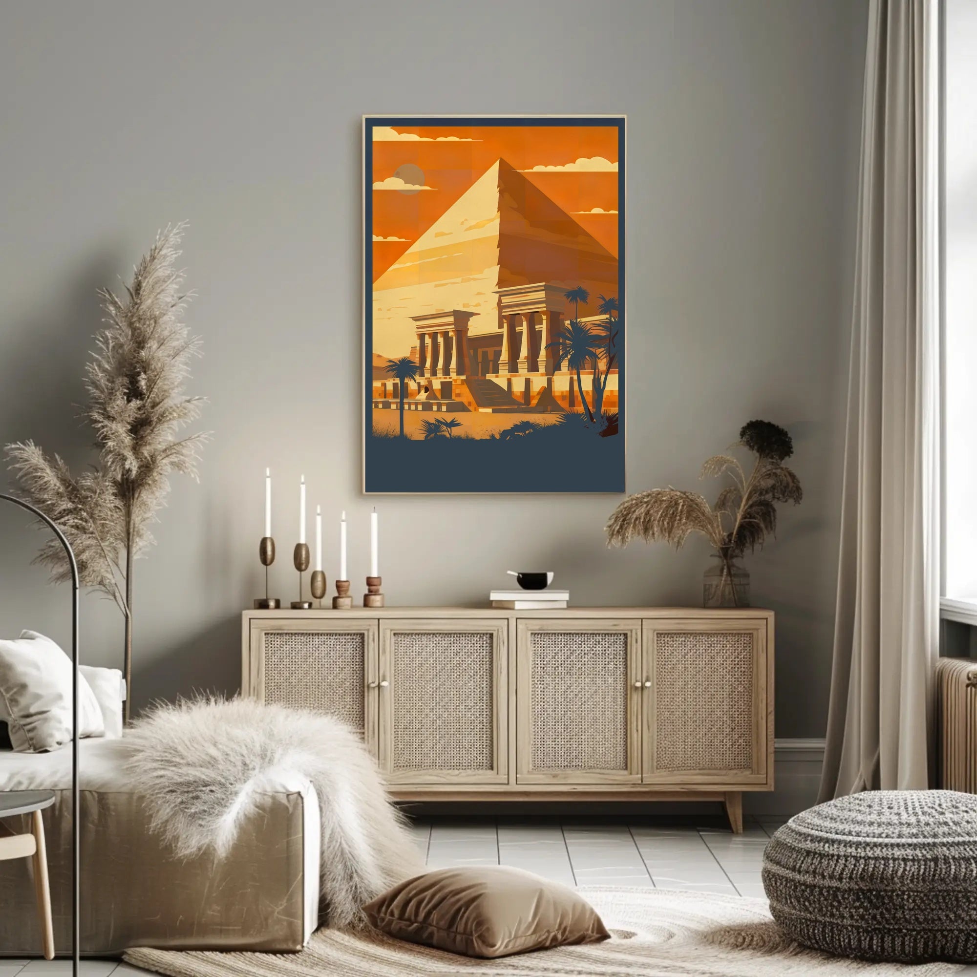 Ancient Oasis Poster