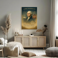George Washington First President Poster