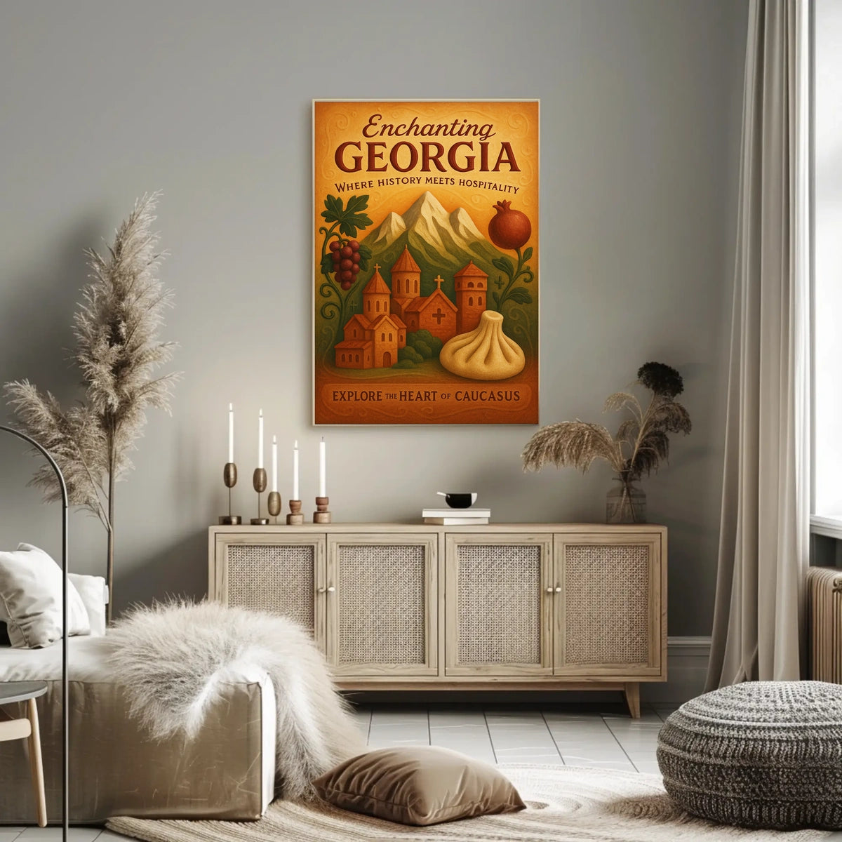 Enchanting Georgia Poster