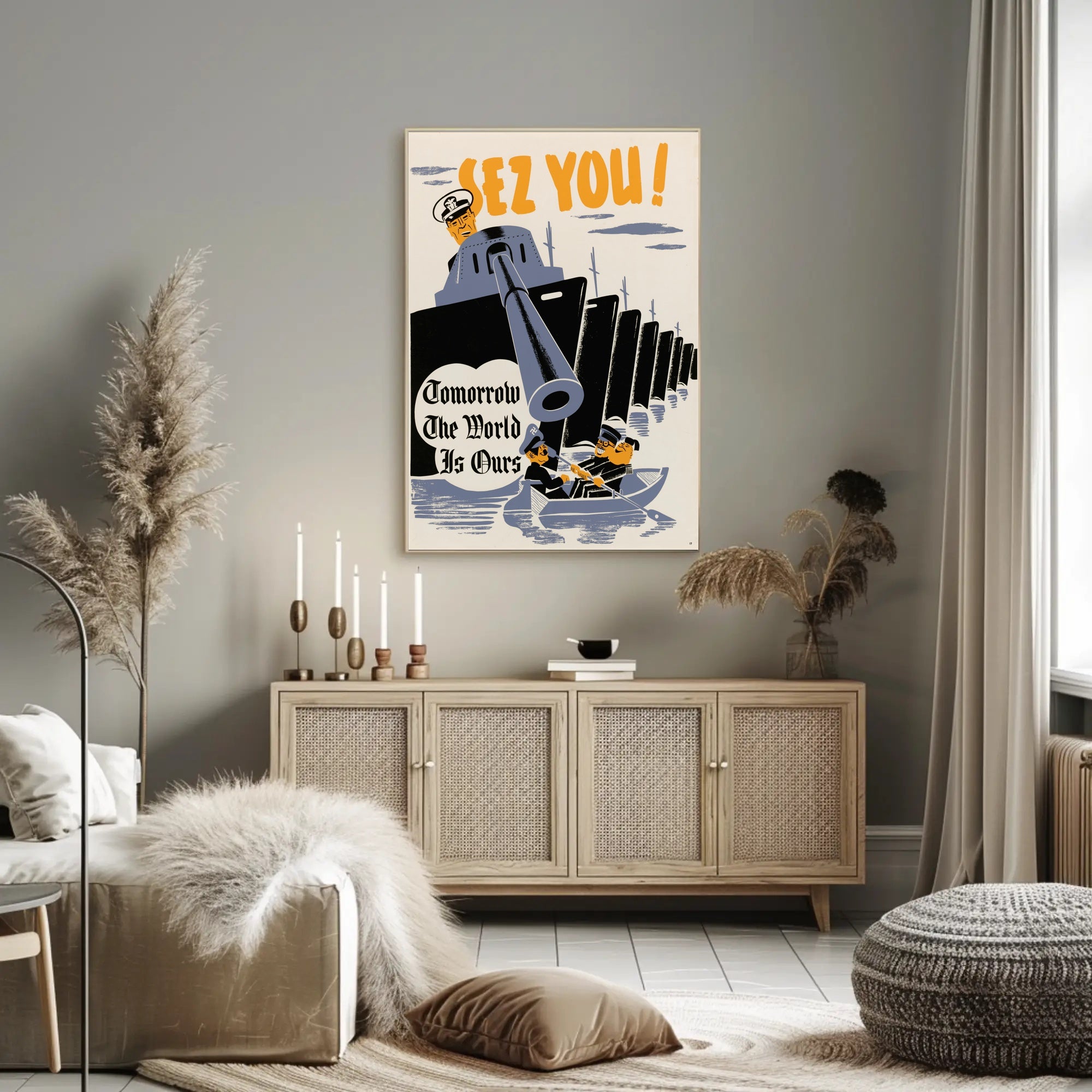 Sez You! Poster PosterGoat
