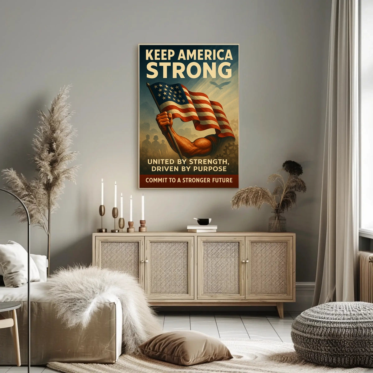 Keep America Strong Poster
