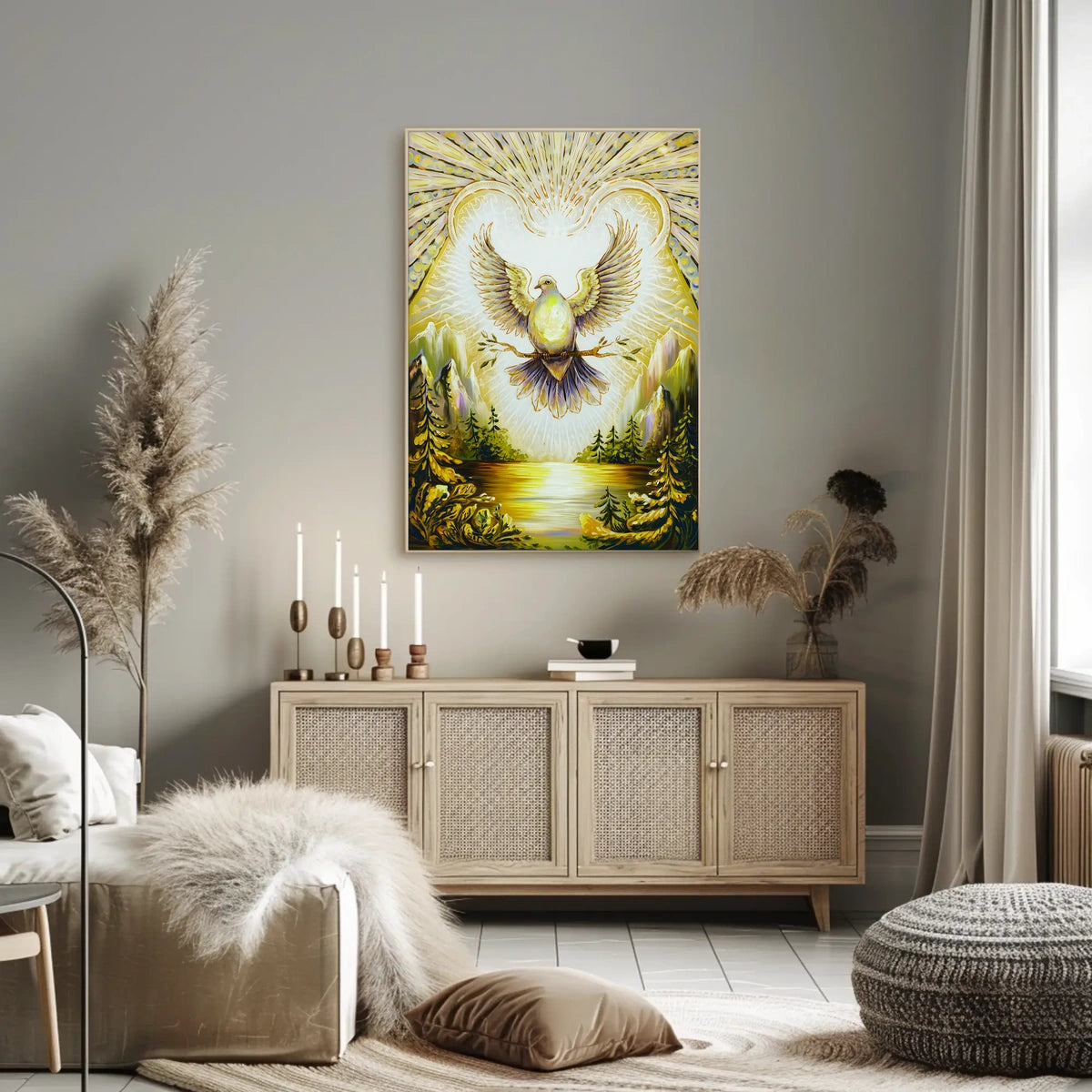 The Radiant Dove Poster