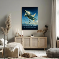 F-106 Delta Dart Interceptor Elite Poster PosterGoat