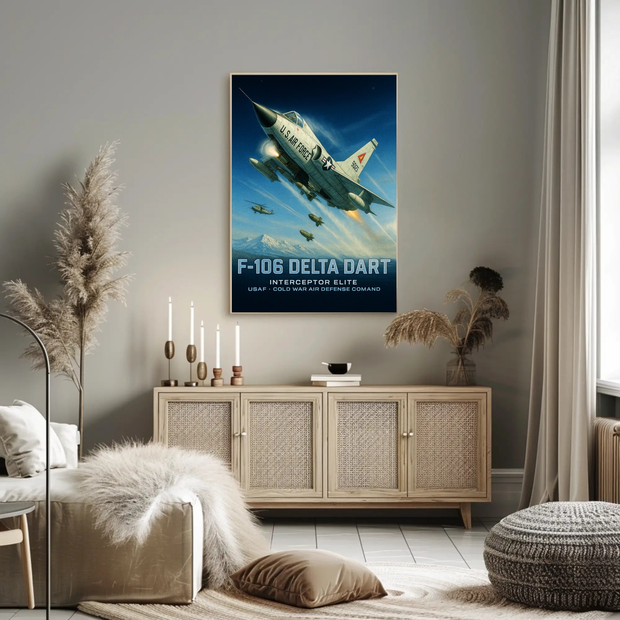 F-106 Delta Dart Interceptor Elite Poster PosterGoat