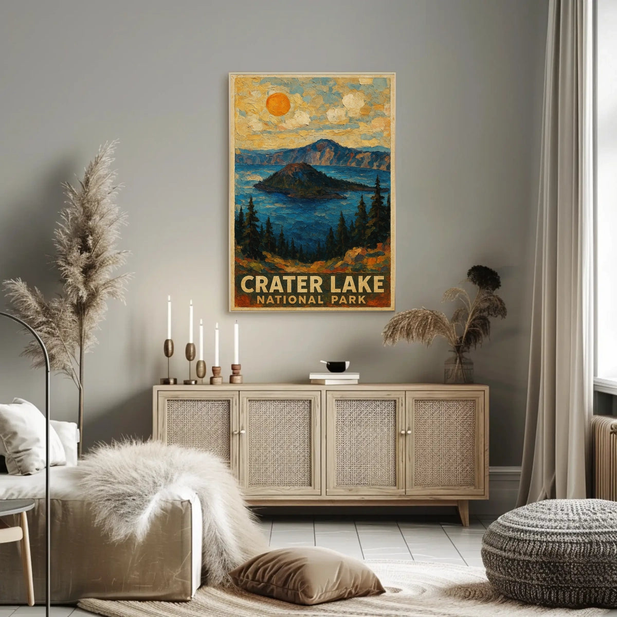 Crater Lake National Park Poster