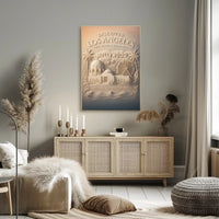 Los Angeles Cityscape Illustration Poster - Urban or Cityscape Poster