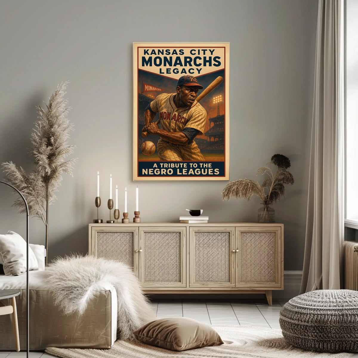 Kansas City Monarchs Legacy Poster