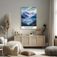 Glacier Bay Serenity National Park Poster