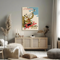 Soviet Era Youth Camp Inspirational Propaganda Poster