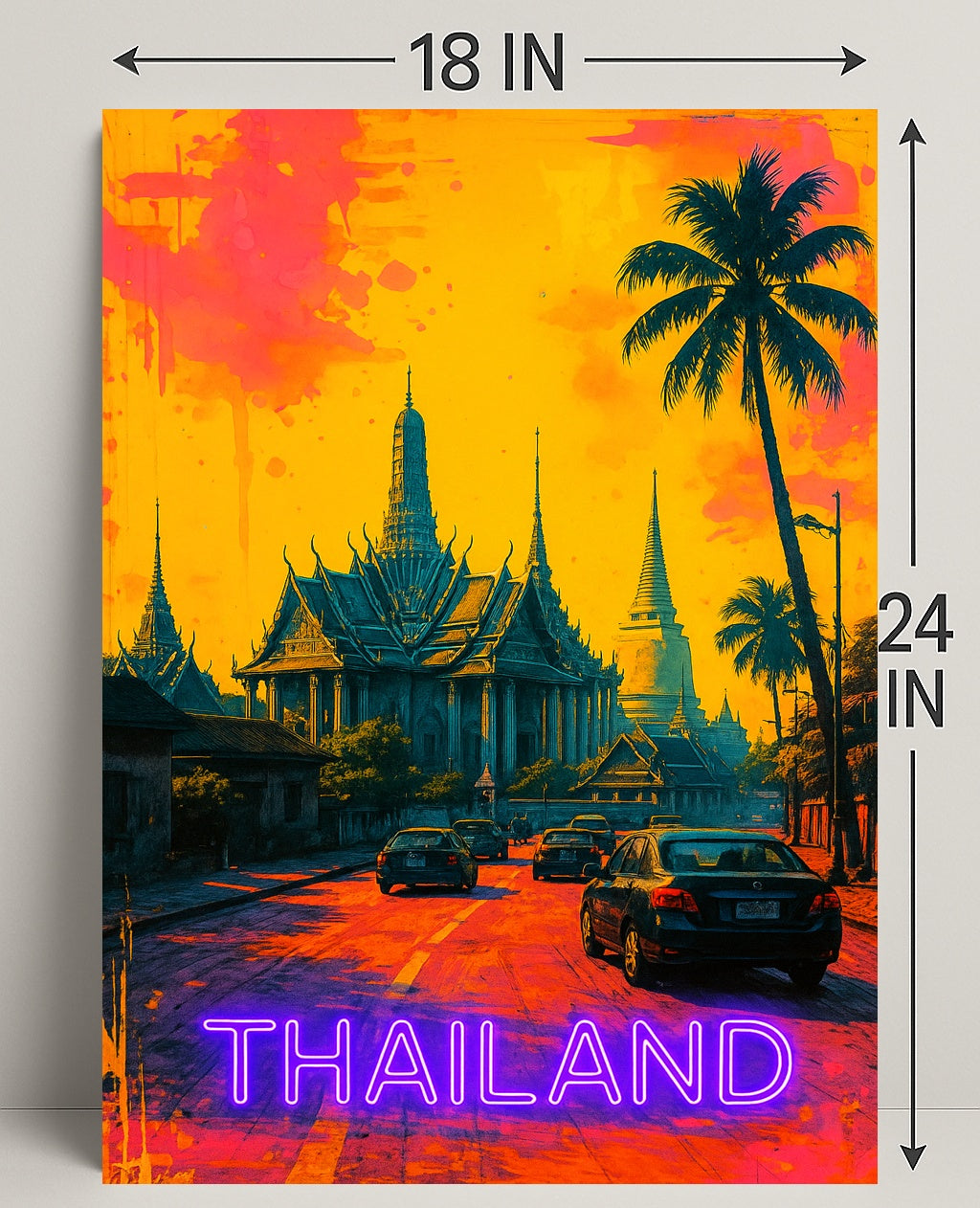 Vibrant Thailand Poster PosterGoat