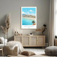 Gran Canaria Beach Scene Poster