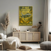 F-16C Fighting Falcon Poster PosterGoat