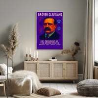Grover Cleveland 24th President Poster
