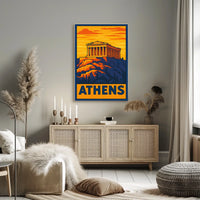 Athens The Parthenon Poster