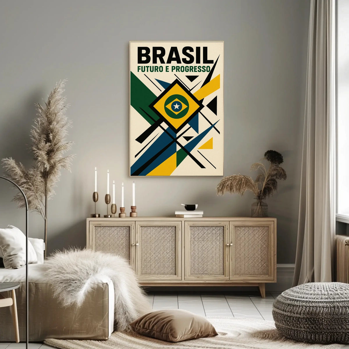 Brasil Futuro e Progresso Poster