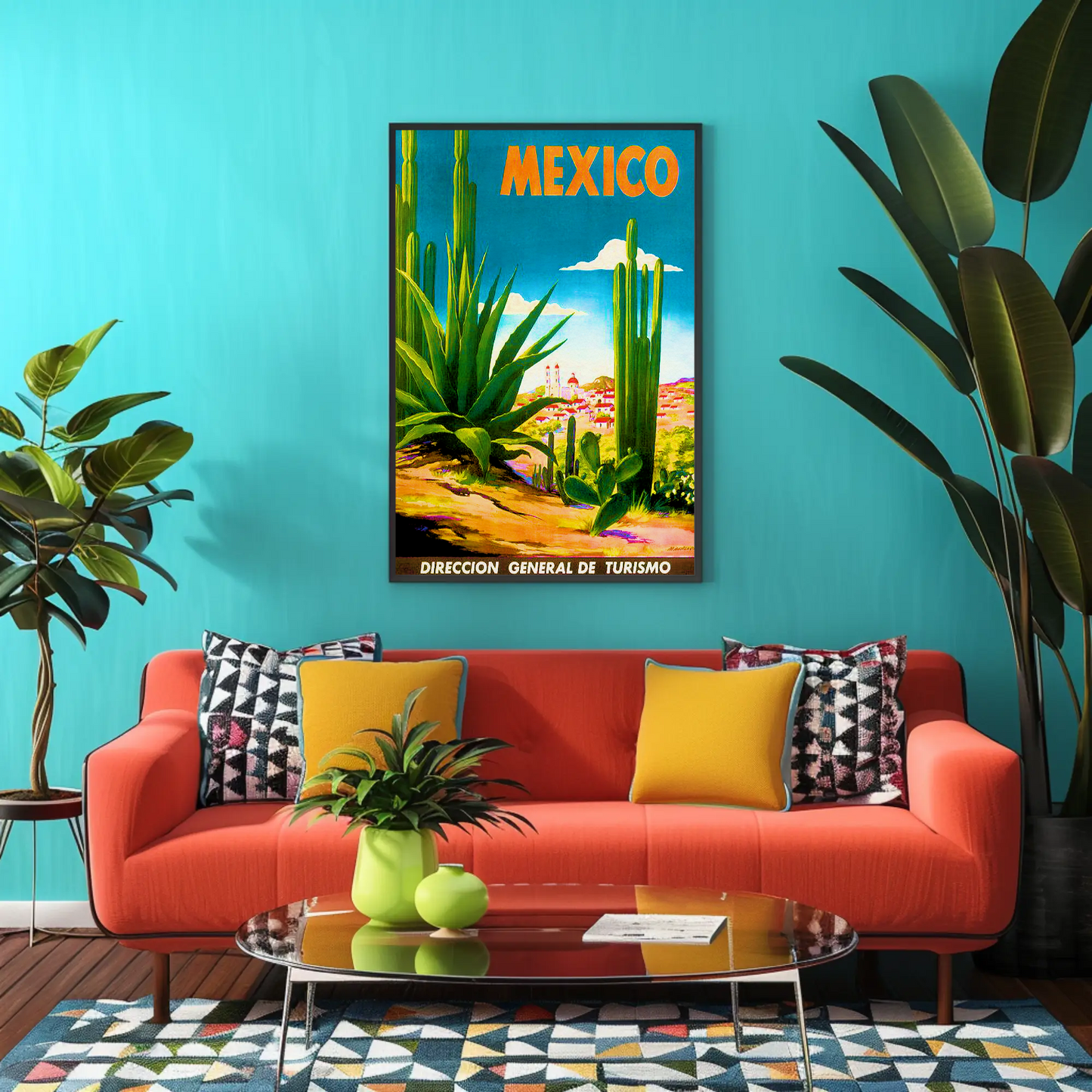 Vintage Mexico Travel Poster