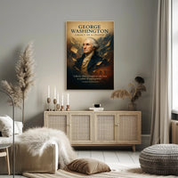 George Washington Legacy of a Leader Poster PosterGoat