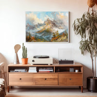 Serene Mountain Landscape Poster