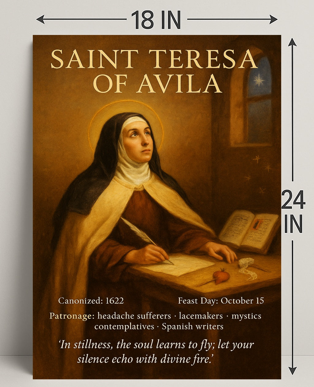 Saint Teresa of Avila Poster PosterGoat