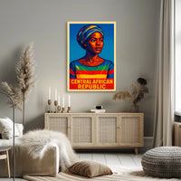 Central African Republic Cultural Poster