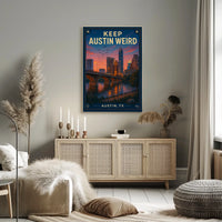 Keep Austin Weird Poster
