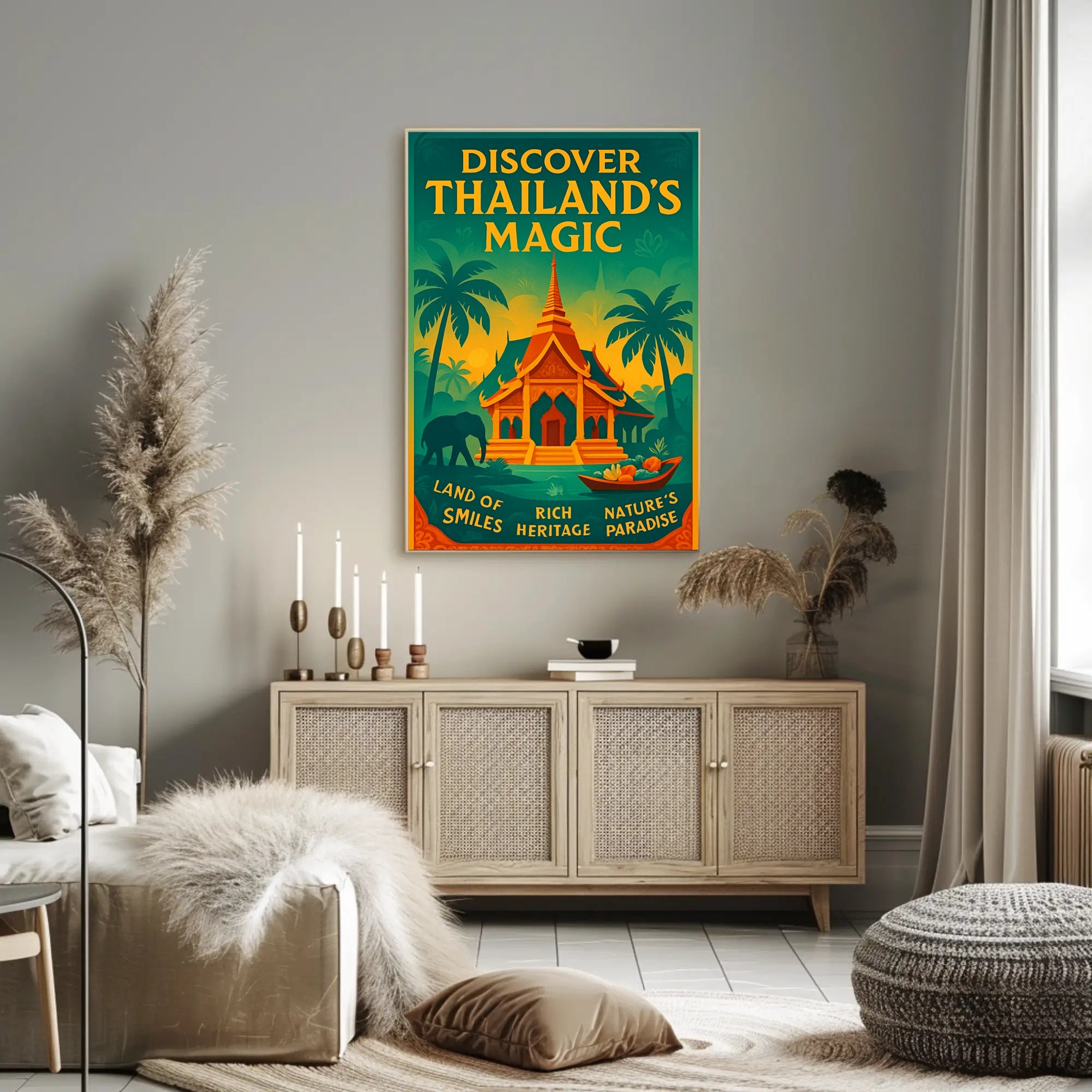 Discover ThailandS Magic Poster