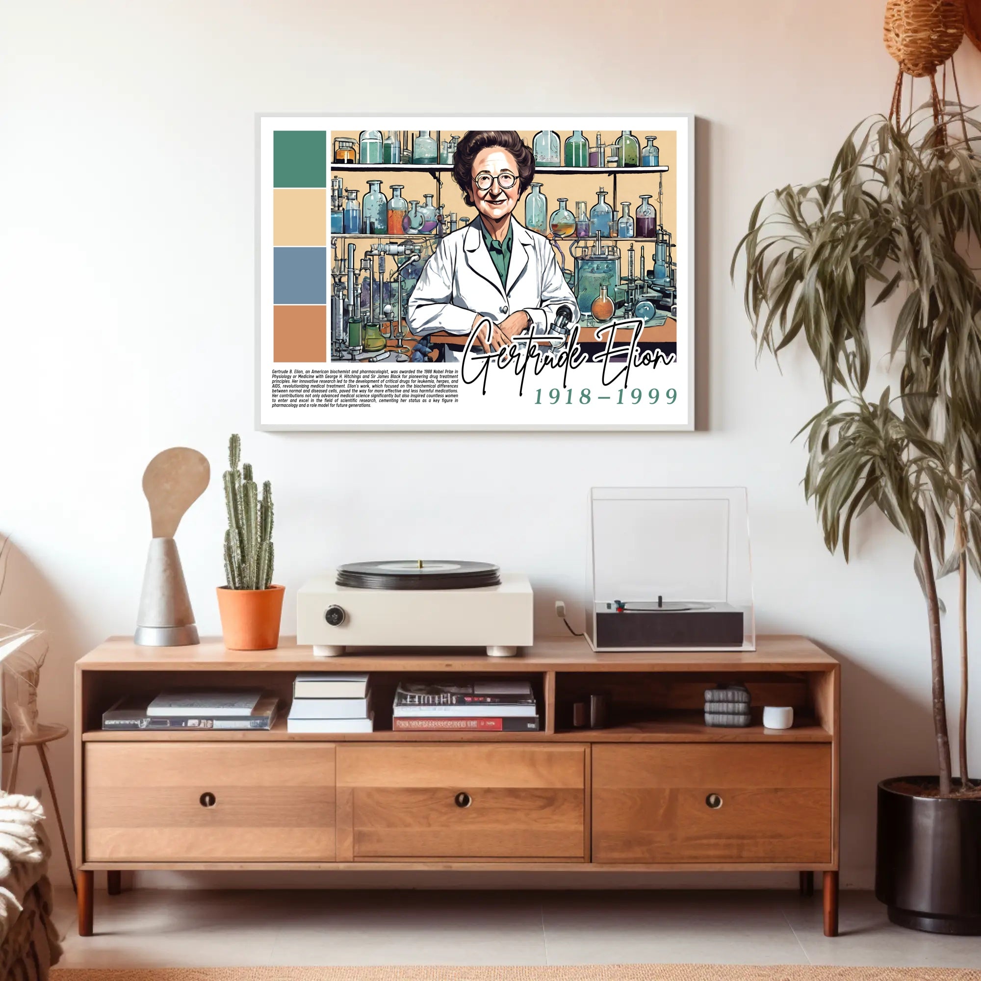 Gertrude Elion: A Legacy in Pharmacology Poster