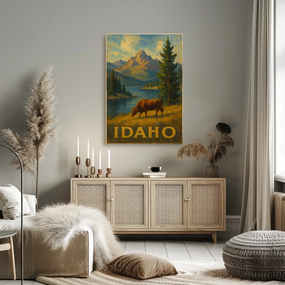 Idaho Landscape Poster