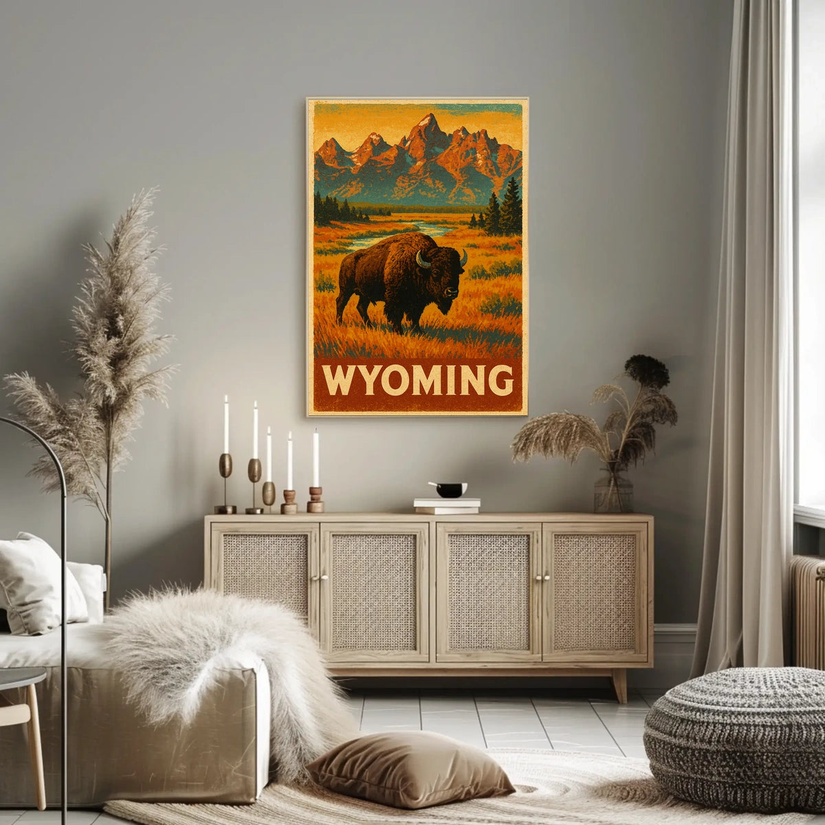 Wyoming Wilderness Poster