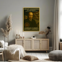 Dwight Eisenhower Term-Inspired Historical or Presidential Poster