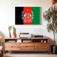 Afghanistan Flag Poster