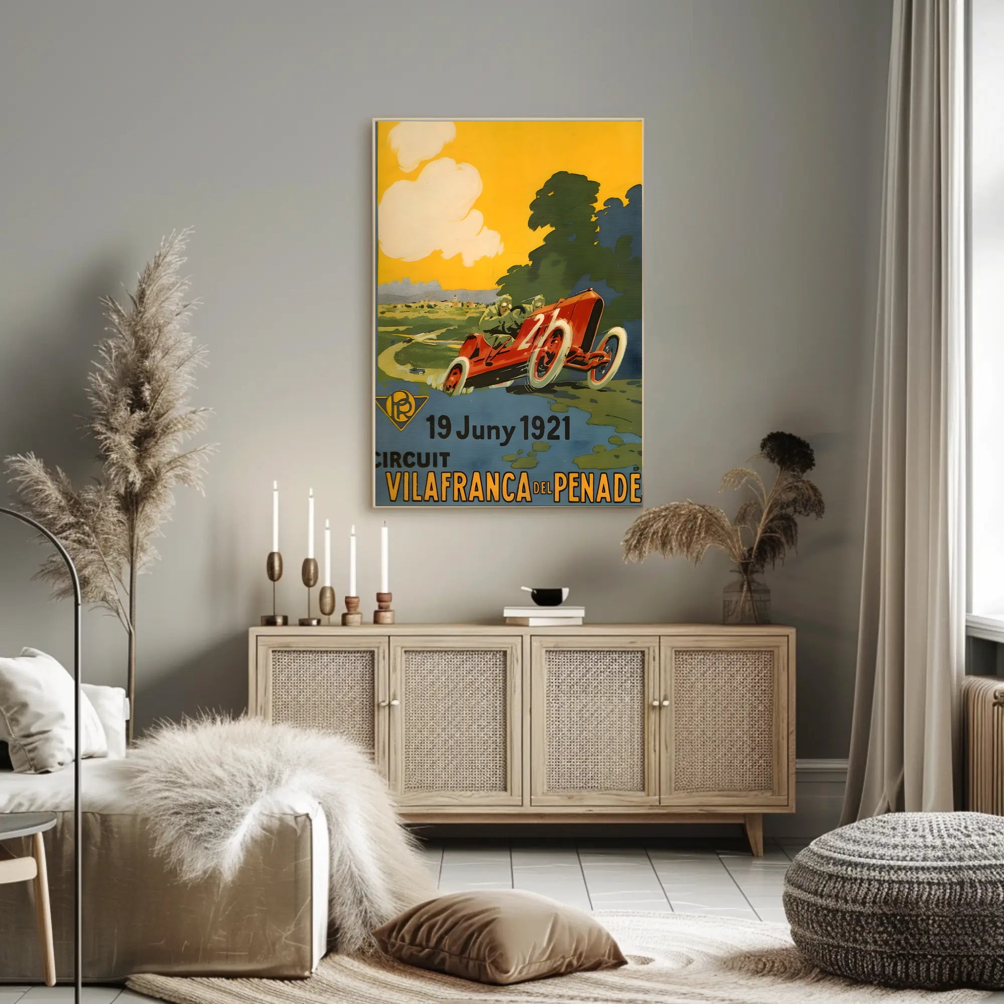 Circuit Vilafranca del Penedès 1921 Poster