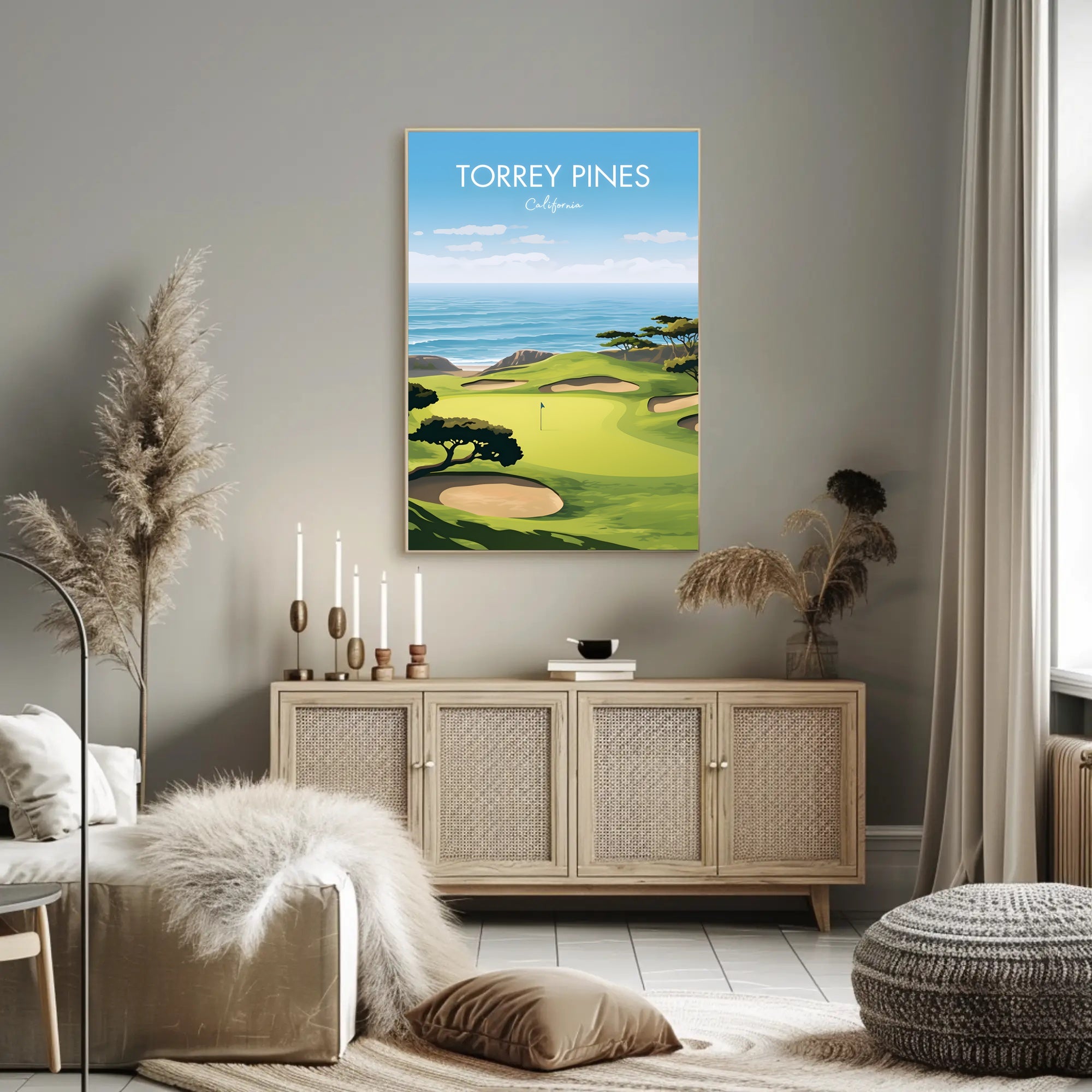Torrey Pines Scenic View Poster