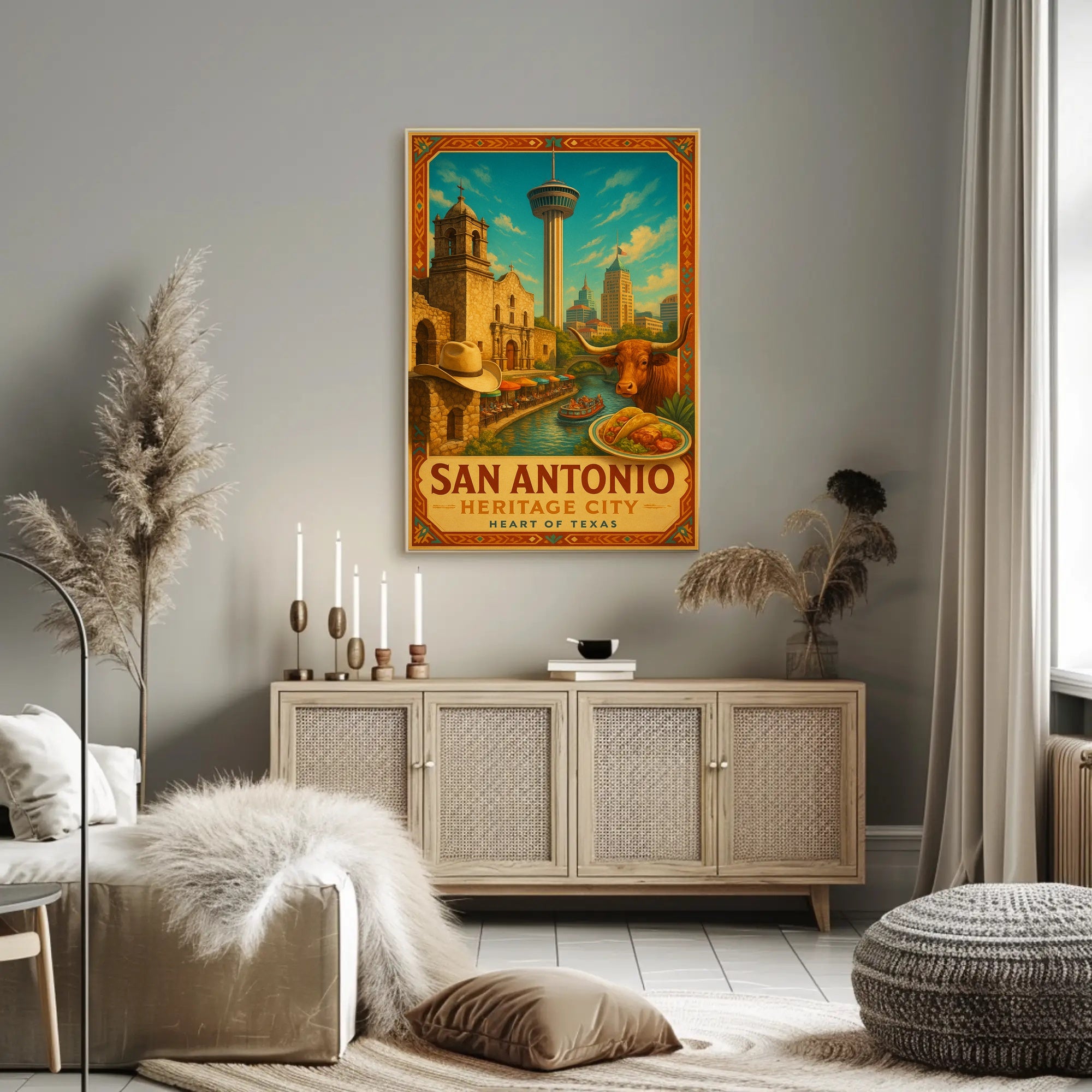 San Antonio: Heritage City Poster