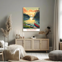 Voyageurs National Park Poster