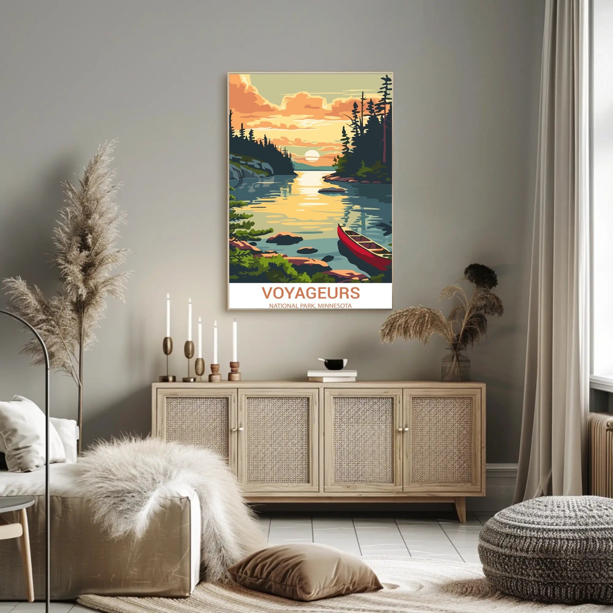 Voyageurs National Park Poster