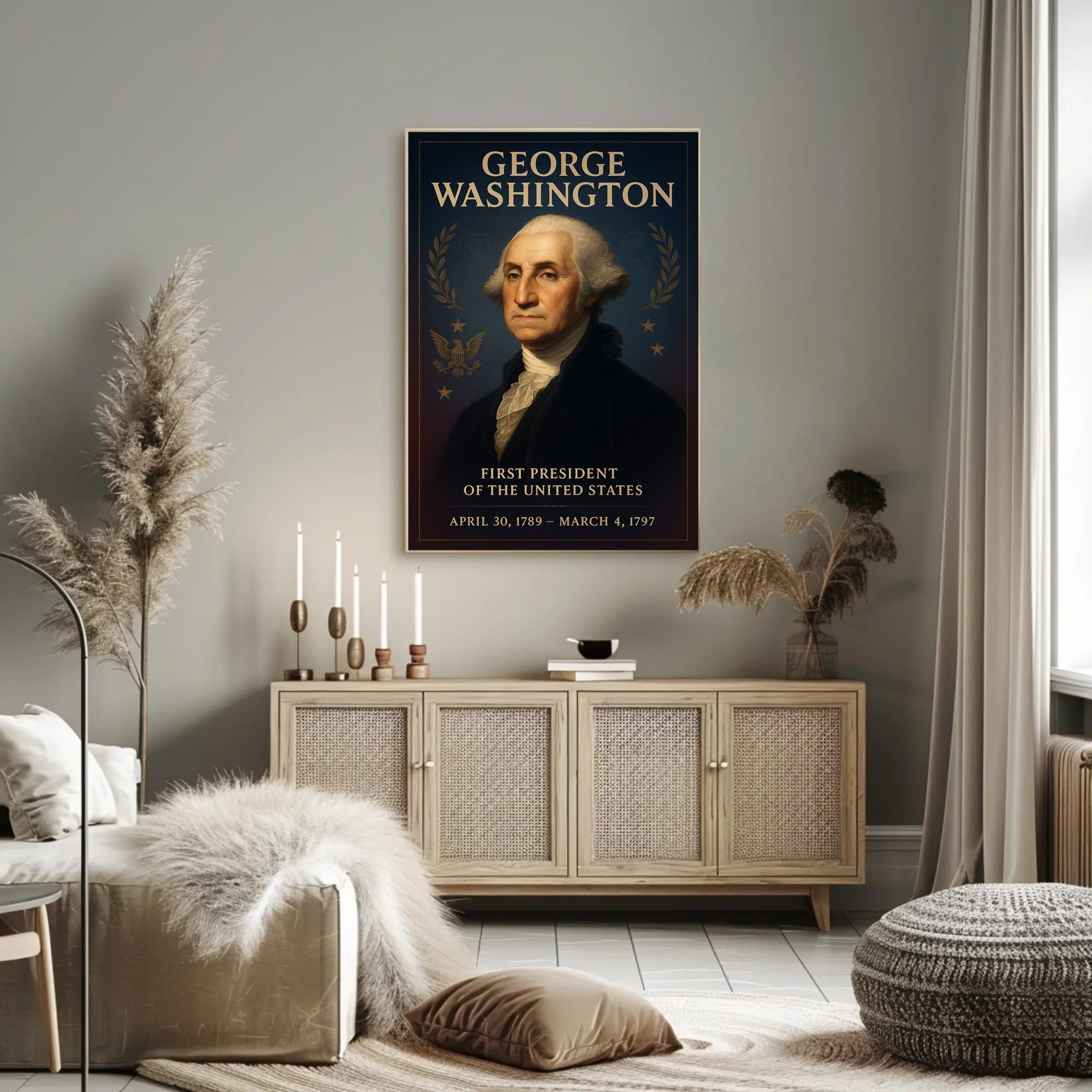 George Washington 1st President Poster PosterGoat