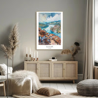 Guatapé Tranquil Hillside View Travel Poster PosterGoat