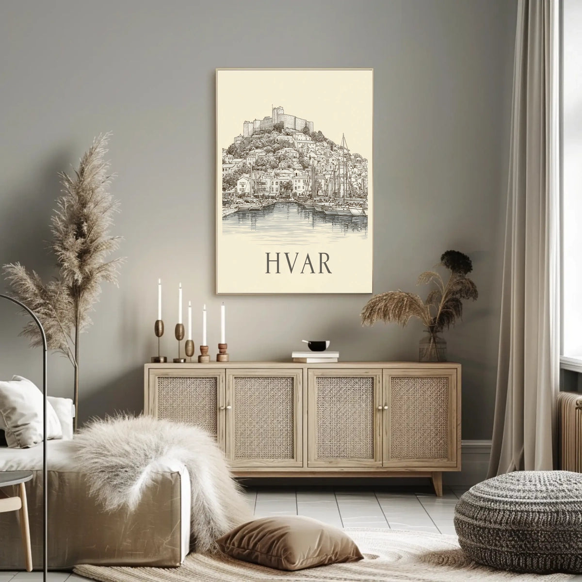 Hvar A Coastal Haven Poster