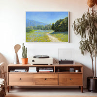 Serene Summer Landscape Poster