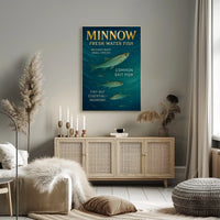 Minnow Essential Freshwater Fish Poster