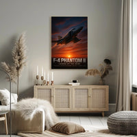 F-4 Phantom II Legend of the Skies Poster PosterGoat