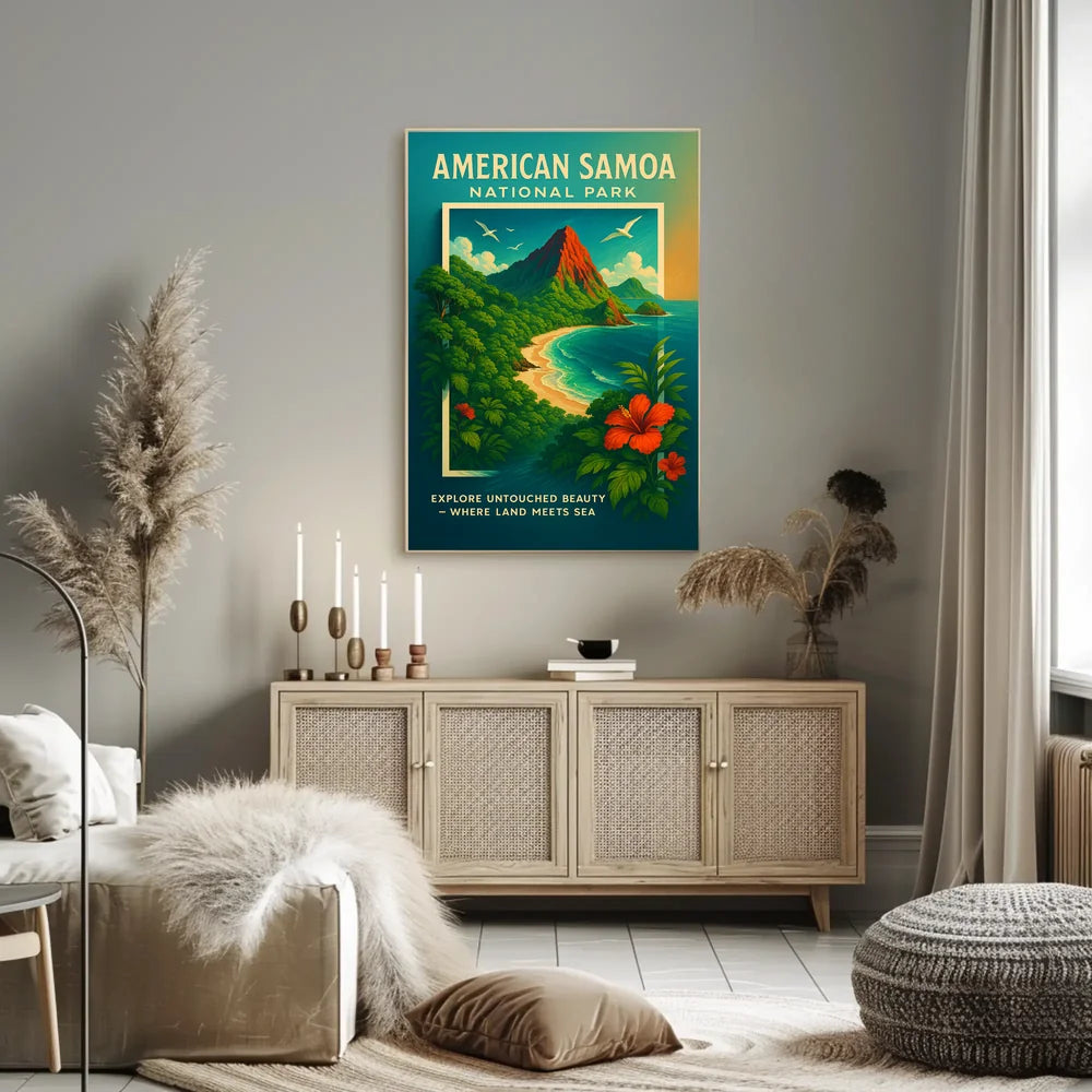 Explore Untouched Beauty National Park Travel Poster